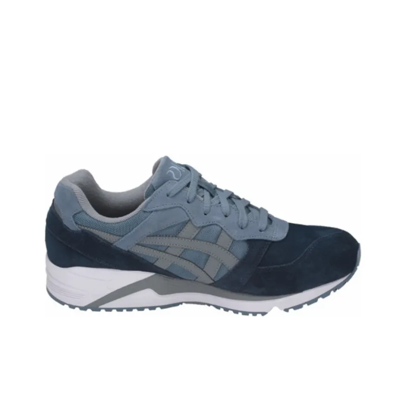 Asics Gel Lique Anti Slip Wear Resistant Low Top Running Shoes Men's Blue Gray-1