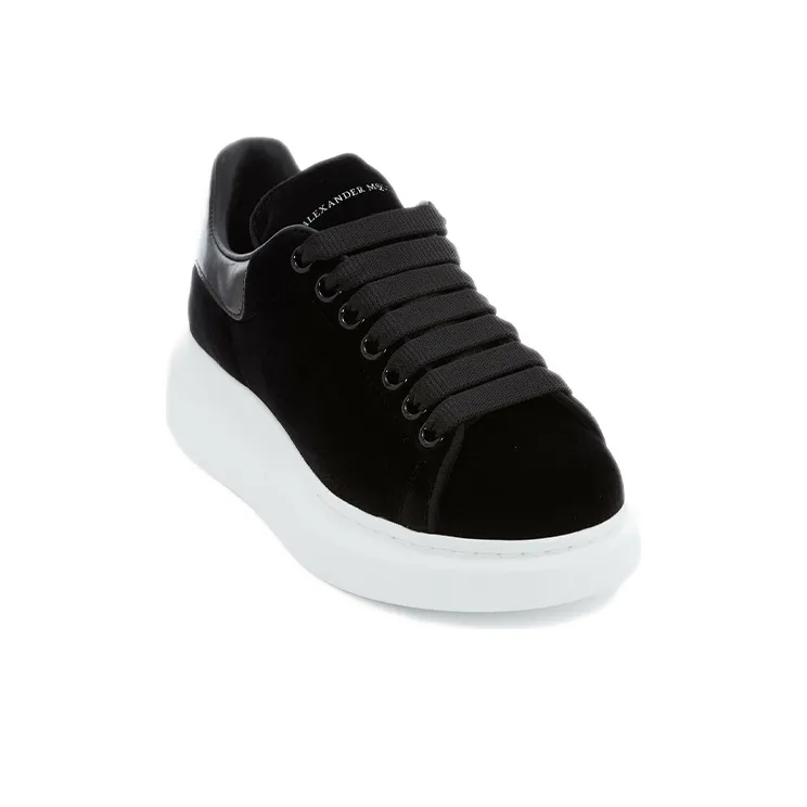 Alexander McQueen Oversized Sneaker 'Black Suede' Women's-2