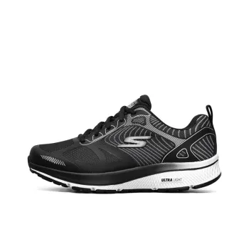 Skechers Go Run Consistent Low Top Sneakers Black Women's