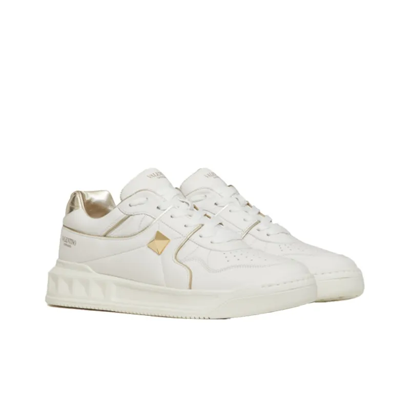 Valentino Garavani One Stud XL Leather Sneakers-2