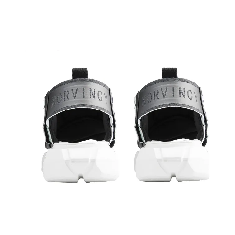NORVINCY Urban Techwear Beach Squashy And Bouncy Feeling Trendy Sandals-4