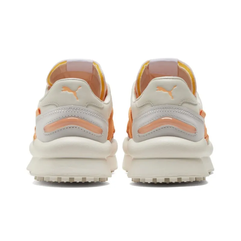 PUMA Lace Rider T White/Orange-4