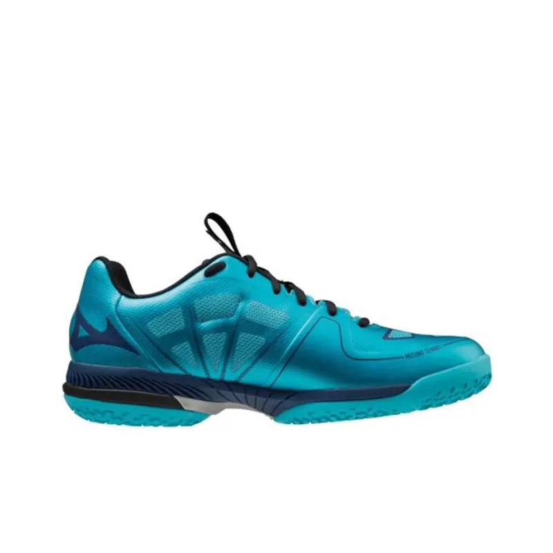Mizuno Tennis Shoes Unisex Low Top Blue-1