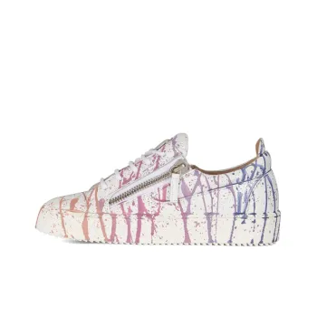 giuseppe zanotti Frankie Paint-splatter Sneakers