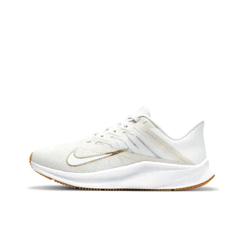 Nike Quest 3 Running Shoes Women's Low-Top White/Gold