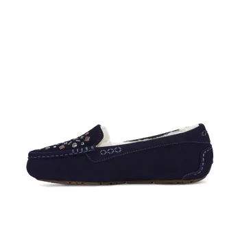 UGG Ansley Stud 2 Rivets Slip On Navy Women's