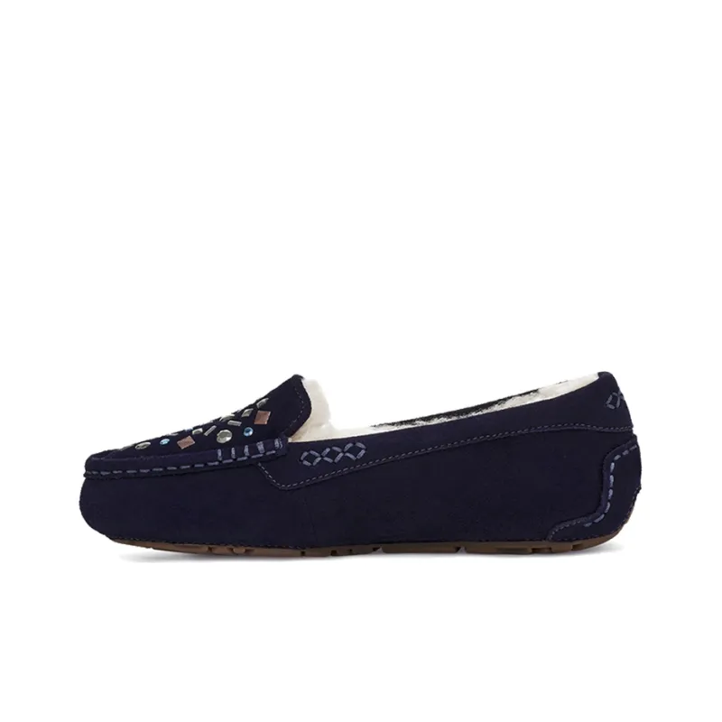 UGG Ansley Stud 2 Rivets Slip On Navy Women's-0