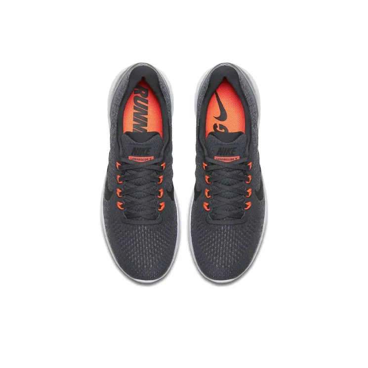 Nike Lunarglide 9 Grey/Orange-3