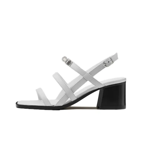 HERMES Eve One-Strap Sandals Women's