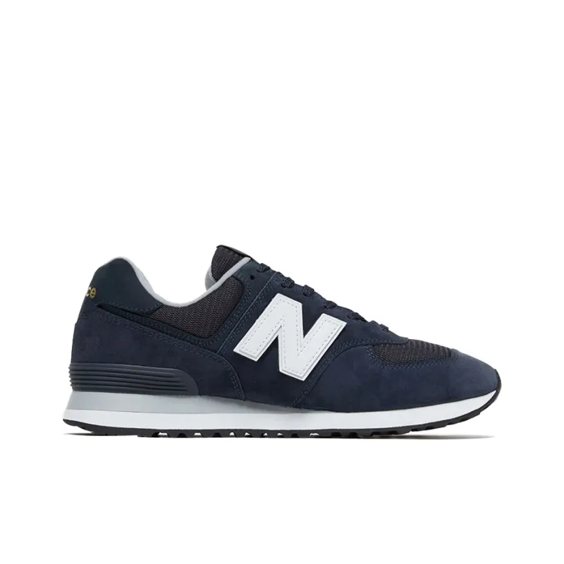New Balance 574 Navy Gold-1