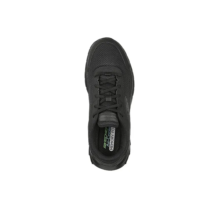 Skechers Overhaul 2.0 Enforcer Cushioning, Slip Resistant, And Abrasion Resistant Low Top Casual Shoes Men's All Black-3