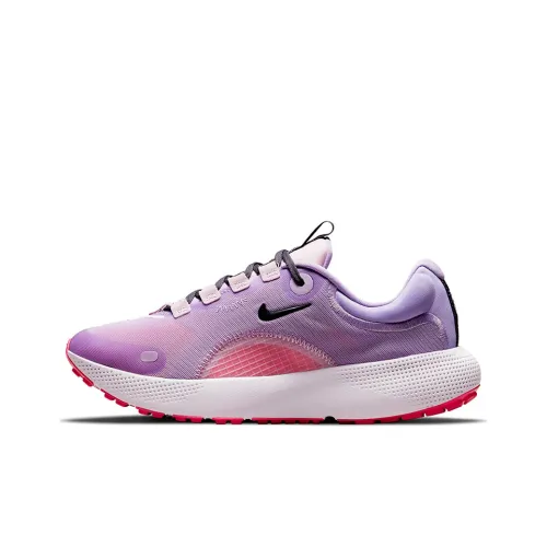 Nike React Escape Run 1 Running Shoes Women's Low-Top Purple/Pink