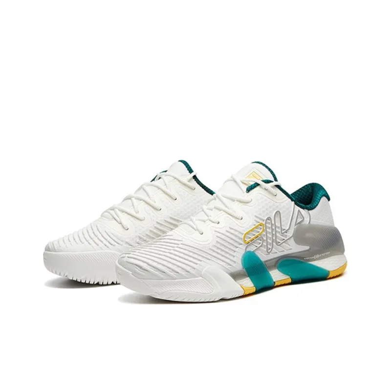 FILA Athletics Low Top 'White Teal Blue' Women's-2