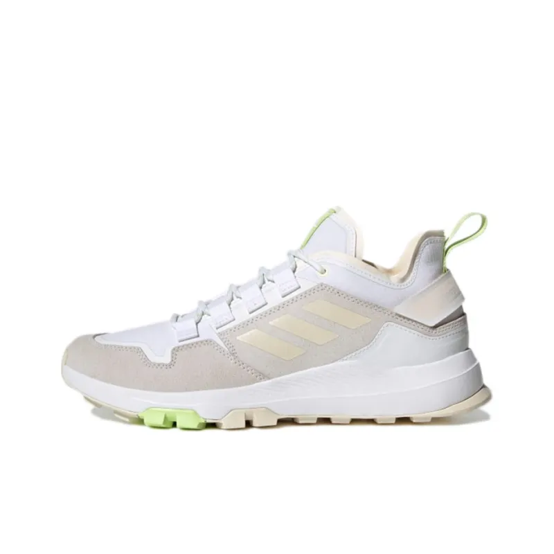 Adidas Terrex Hikster Anti-Slip Wear-Resistant Low-Top Hiking Shoes Men's White-0