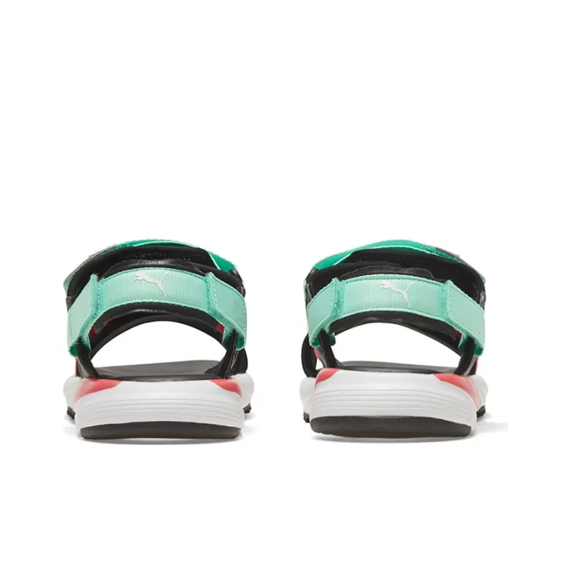 PUMA Js Trail Sandal 'black/pink/white'-3