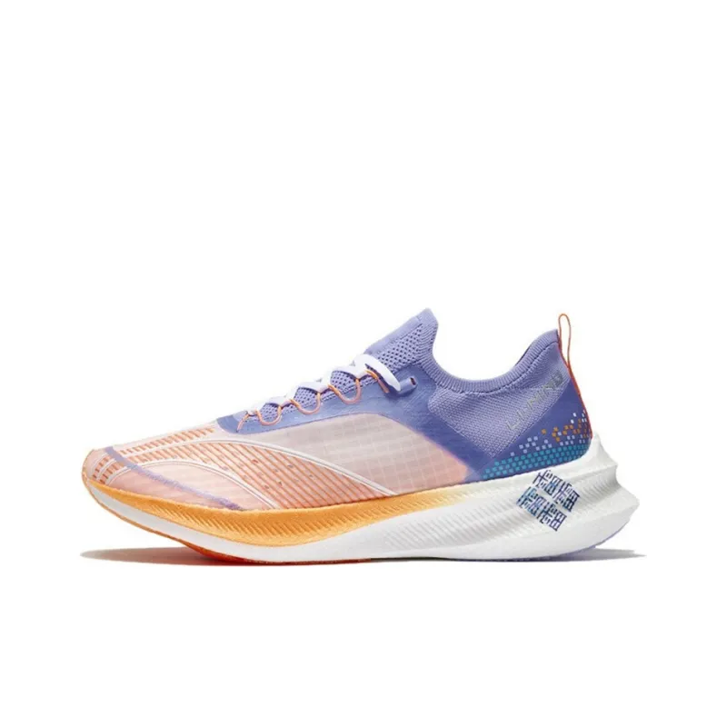 LiNing Feidian Challenger Low-Top Running Shoes Men's Blue Purple-0