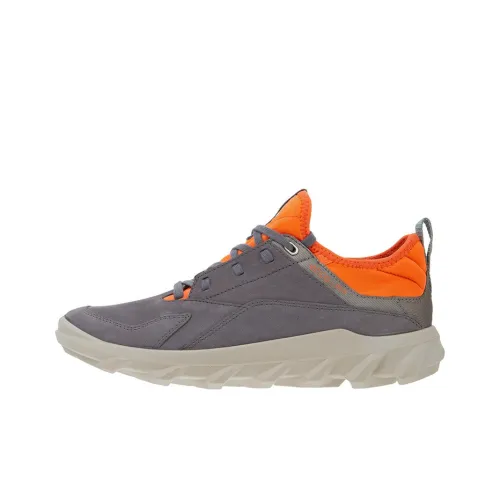 Ecco M Cushioning Anti-Slip And Wear-Resistant Low-Top Athletic Shoes Women's Gray