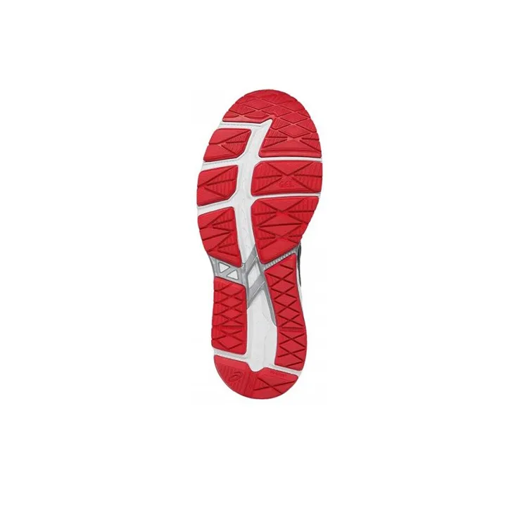 Asics Gel-fortitude 7 Anti-Slip And Wear-Resistant Breathable Low-Top Running Shoes Men's Black Red-3