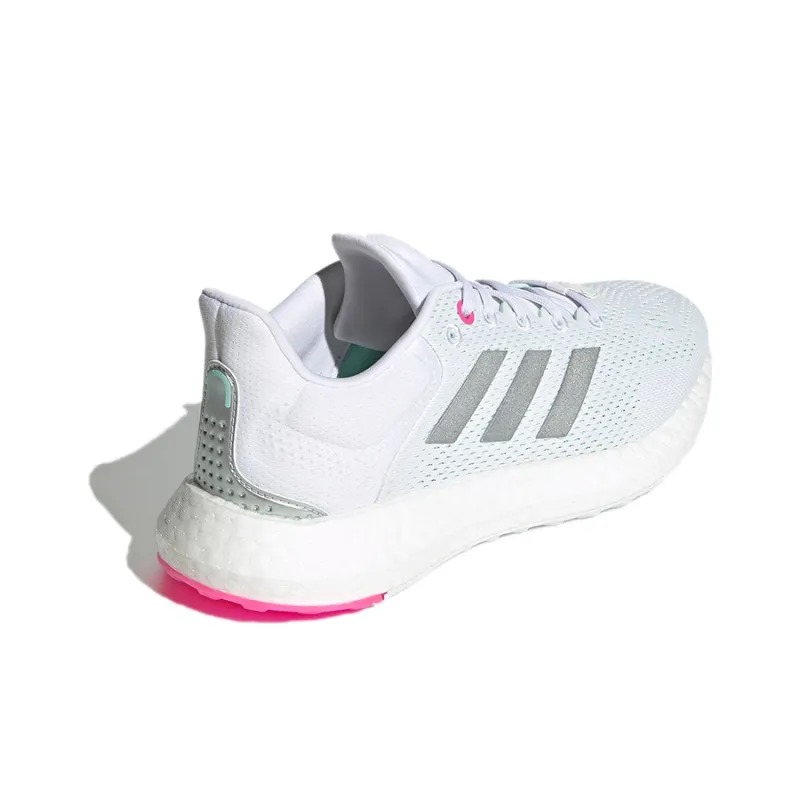 Adidas Pureboost 21 White Silver Mint Women's-3