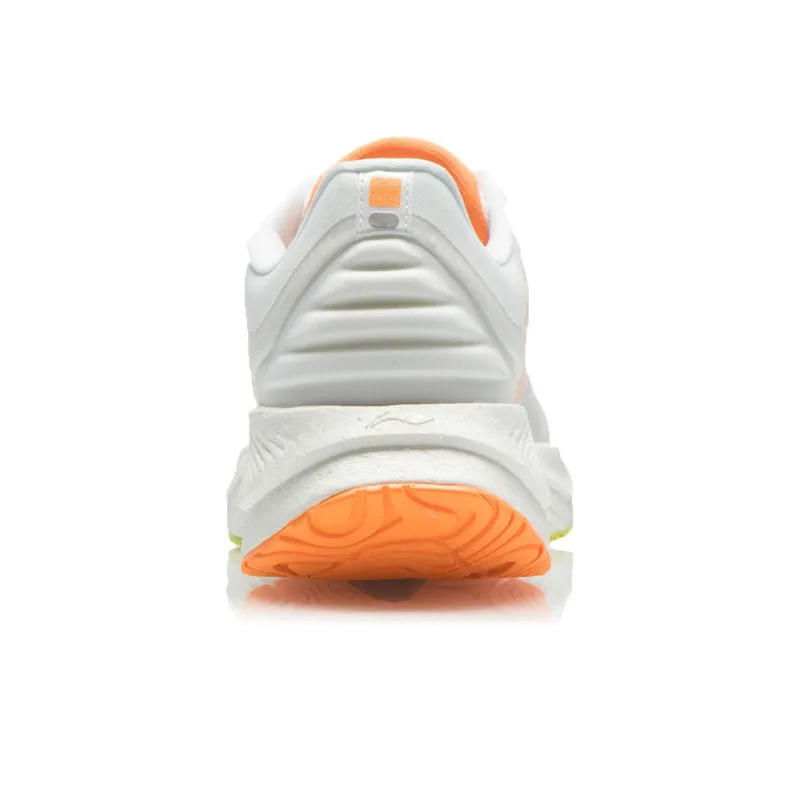 LiNing YueYing Cushioned Anti-Slip And Wear-Resistant Lightweight Low-Top Running Shoes Men's White Orange-5