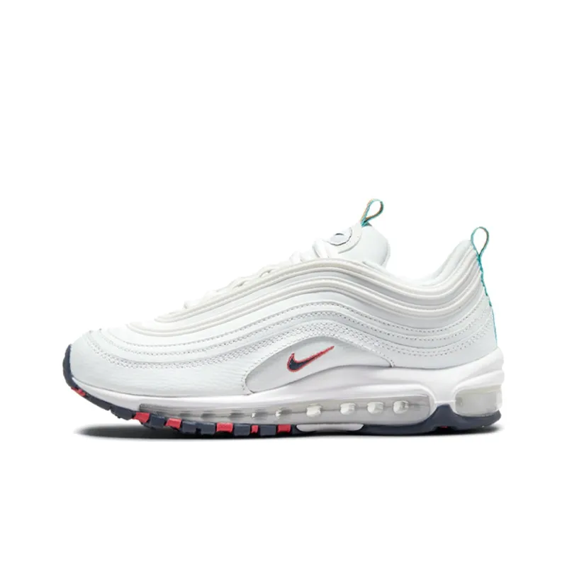 Nike Air Max 97 White Multi Color Pull Tabs Women's-0
