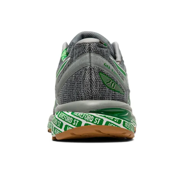 Asics Gel-Cumulus 20 Boston Low-Top Running Shoes Women's Gray Green-4
