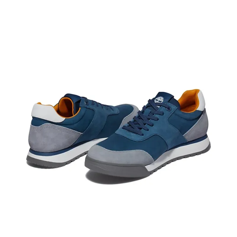 Timberland Miami Coast Wear-Resistant Slip-Resistant Low-Top Running Shoes Men's Gray Blue-4