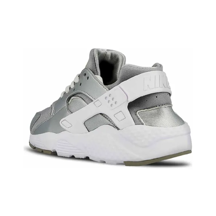 Nike Huarache Silver/White Gs-2