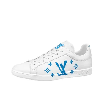 LOUIS VUITTON Lv Luxembourg Samothrace Sneakers 'White With Blue'