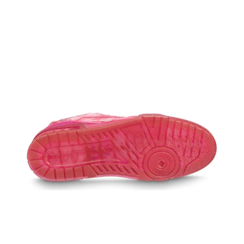 LOUIS VUITTON Trainer Sneakers 'Pink PVC'-4