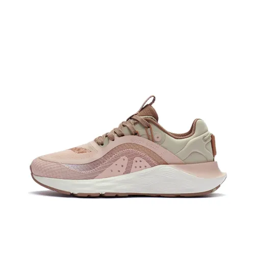 LINING Yufeng Running Shoes Women's Low-Top Smoke Rose Pink/Floaty Earth