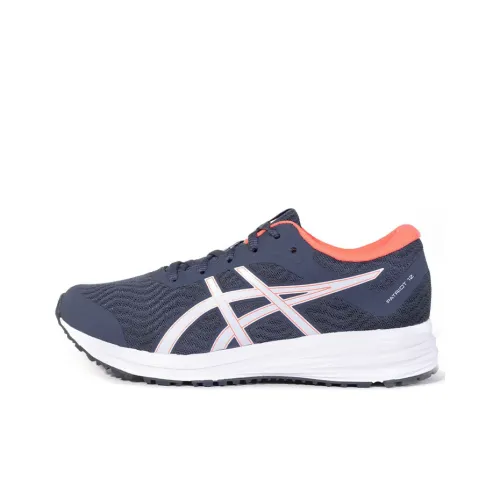 Asics Patriot 12 Running Shoes Women's Low-Top Blue/White