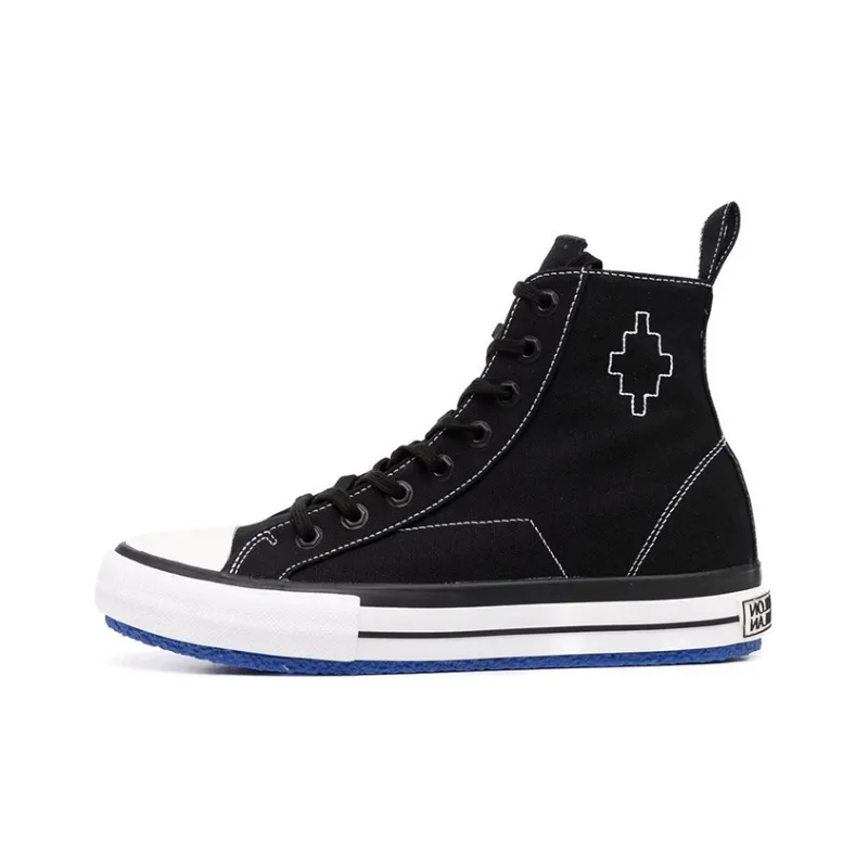 Marcelo Burlon Cross Vulcanised High-Top Sneakers-0