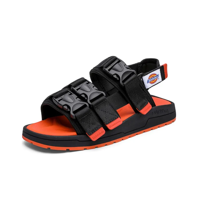 Dickies Hook and Loop, Minimalist Style Casual Versatile Beach Sandals Men's Black-1