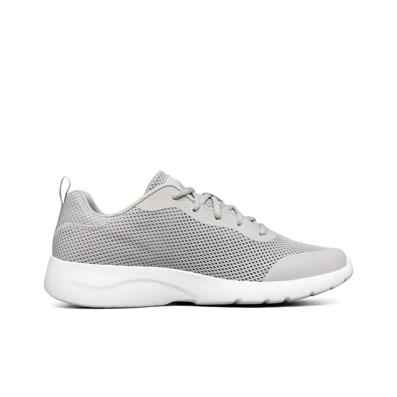 Skechers Dynamight 2.0 Lightweight Low Top Running Shoes Men's Light Gray-1
