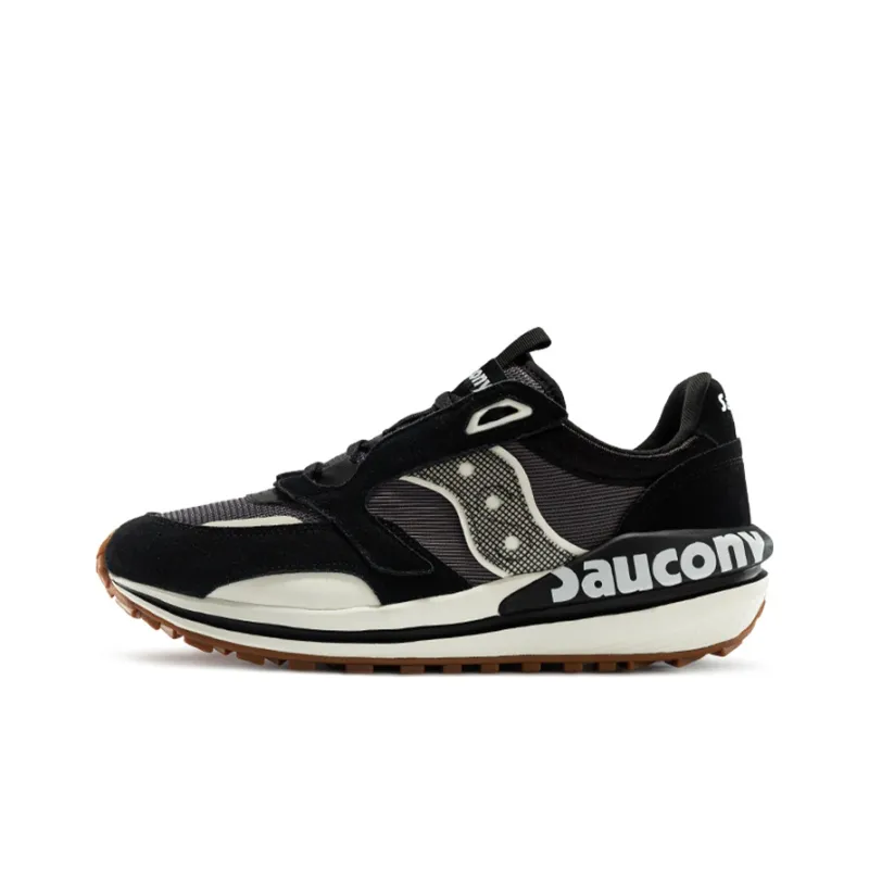 Saucony Jazz Layer Low Top Running Shoes Men's Black-0