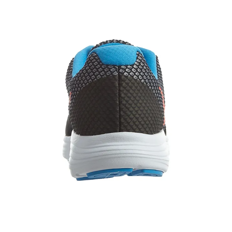Nike REVOLUTION 3 Cushioning Anti-Slip And Wear-Resistant Low-Top Running Shoes Men's Black Blue-3