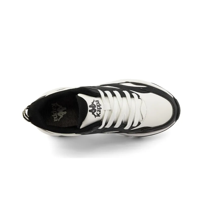 Kappa Abrasion Resistant Low Top Running Shoes Women's Korean White Vintage, Comfortable-3