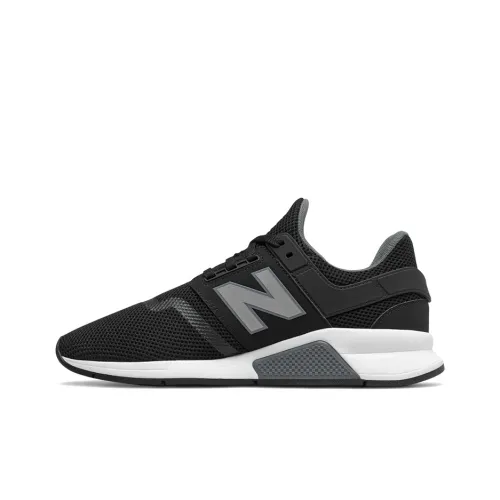 New Balance NB 247 Running Shoes Men Low-Top Black/Grey/White