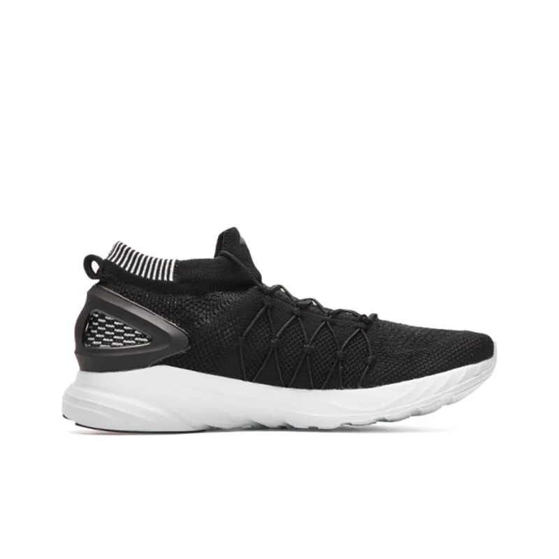Anta Cushioning, Slip Resistant, And Abrasion Resistant Low Top Running Shoes Men's Black-1