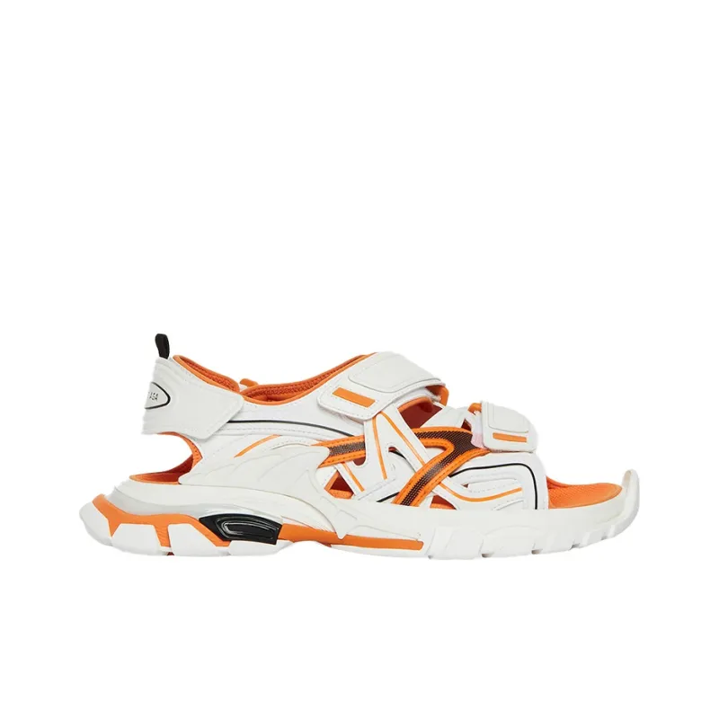Balenciaga Track Sandal White Orange-1