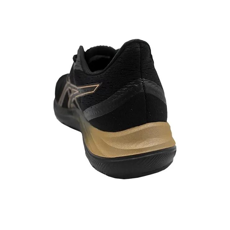 Asics Gel Excite 8 Breathable Low Top Running Shoes Men's Black Gold-3