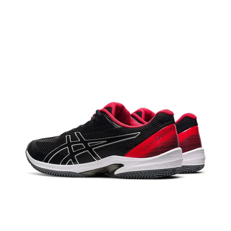 Asics Court Speed FF Anti-Slip And Wear-Resistant Lightweight Low-Top Running Shoes Men's Black White-3