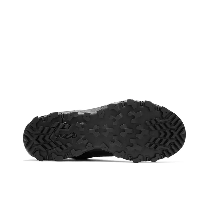 Columbia Cushioned Wear Resistant Water Resistant Low Top Trekking Shoes Men's Black-4