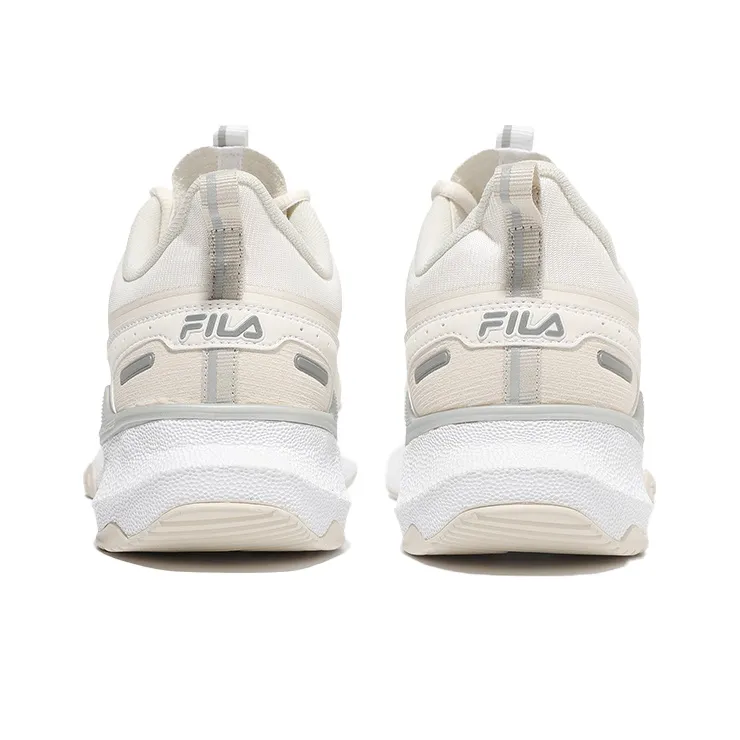 FILA Neuron 5 Neuron 5 Low-Top Running Shoes Unisex White Apricot Korean Style-4