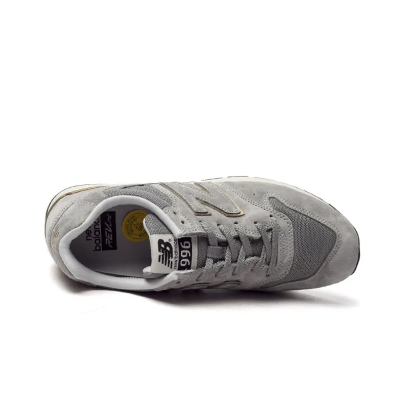 New Balance NB 996 Cushioning Anti-Slip And Wear-Resistant Low-Top Marathon Running Shoes Unisex Gray-2