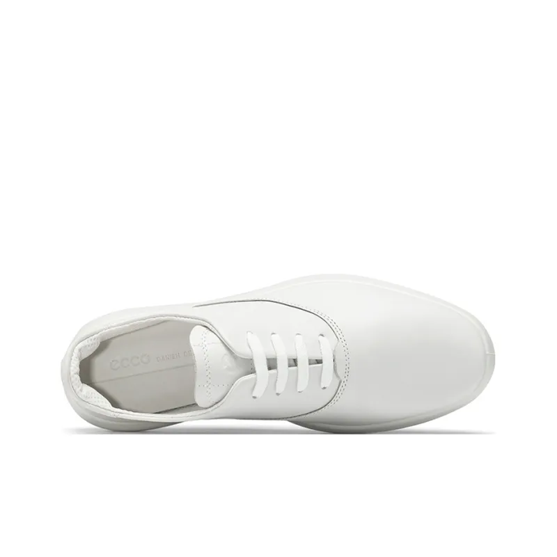 Ecco Stylish Skateboarding Shoes Women's White-3