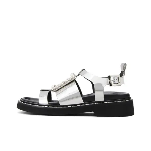 Roger Vivier Viv' Rangers One-Strap Sandals Women's