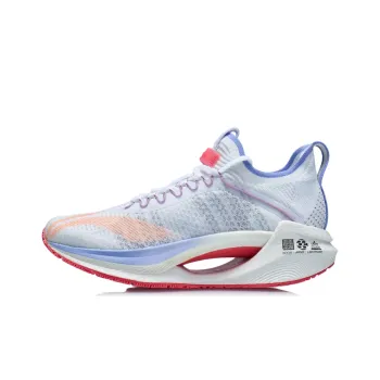 LINING Jueying Essential Running Shoes Women's Low Top White Blue