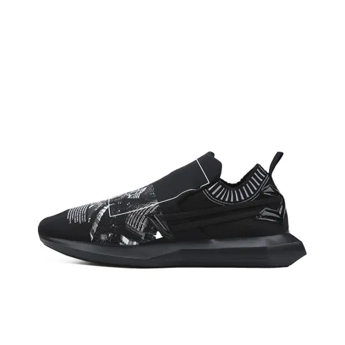 NORVINCY Running Shoes Unisex Low-Top Black